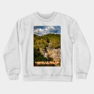 Linville Falls State Park North Carolina Crewneck Sweatshirt